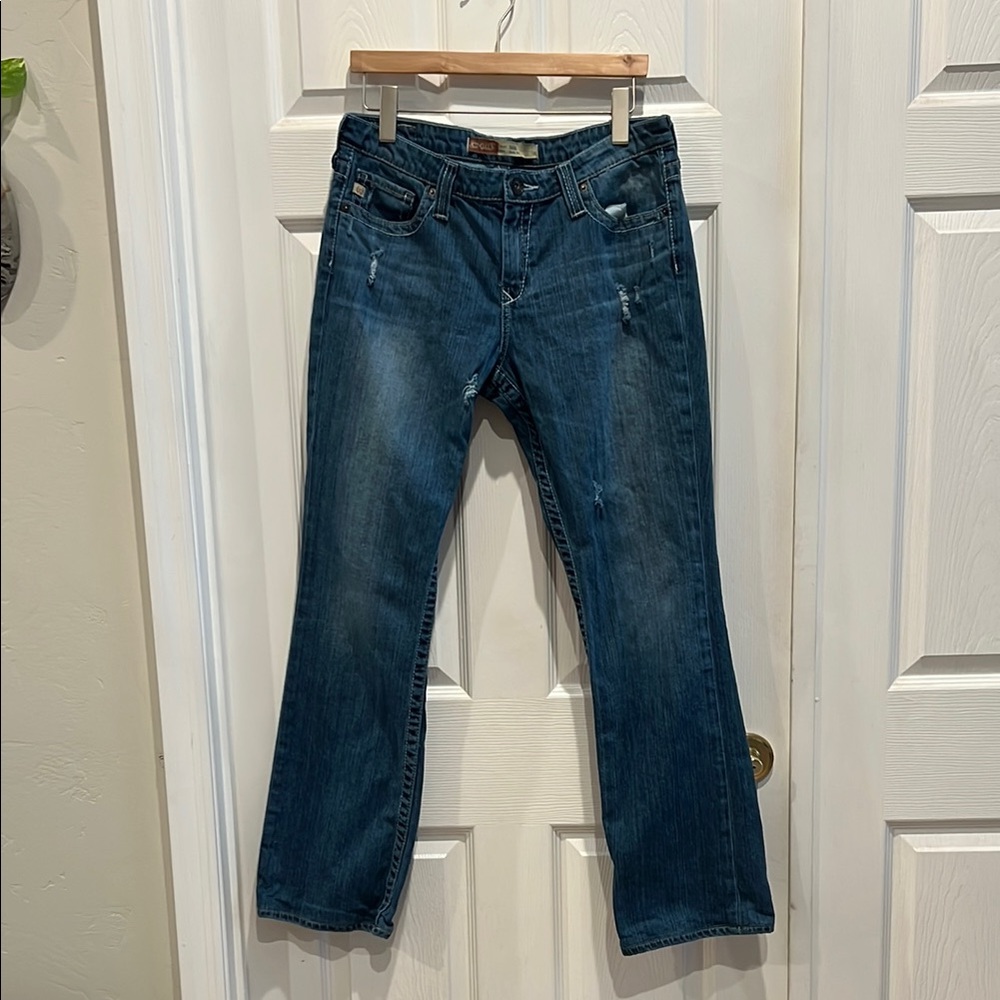 BIG STAR Hazel Curvy Fit Blue Bootcut Denim Jeans